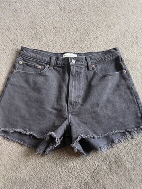 Abercrombie High Rise Mom Short (Curve Love)